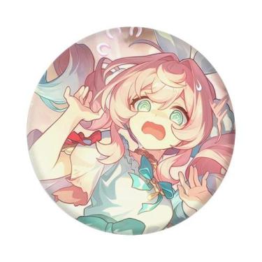 Imagem de Crachá De Cosplay De 58mm Do Jogo Honkai Star Rail: AMPHOREUS, Aglaea,