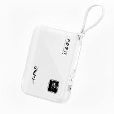 Imagem de Power Bank Hrebos Pb-927 Powersquare 10000mah Branco Branco