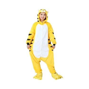 Imagem de Pijama Unissex Adulto Kigurumi De Unicórnio, Fantasia De Animal Para H