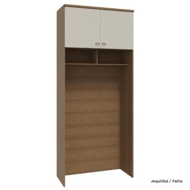 Imagem de Guarda Roupa Modulado Ponte 100cm 2 Portas 234cm Alt Setiba - Móveis R