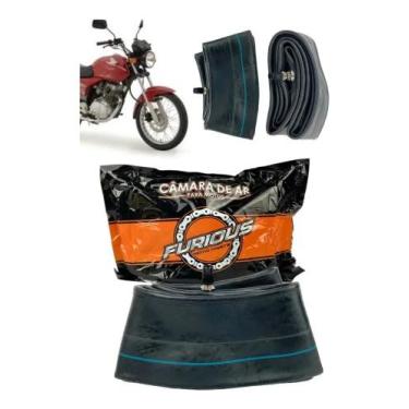 Imagem de Câmara Ar Para Pneu 18 Moto Honda Cg Titan Fan 125 150 160 T - Congrat