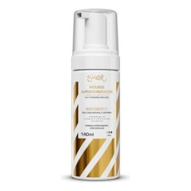 Imagem de Skelt Mousse Autobronzeador Glow 140ml  Bronzeado Instantân - Congratu