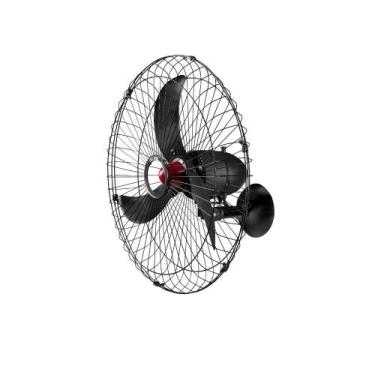 Imagem de Ventilador de Parede GOAR 70cm Rotação de 1450 RPM 3 Hélices Preto 270