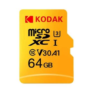 Imagem de Cartão Micro SD KODAK U3 De 128GB 256GB, Cartão De Memória De Alta Vel