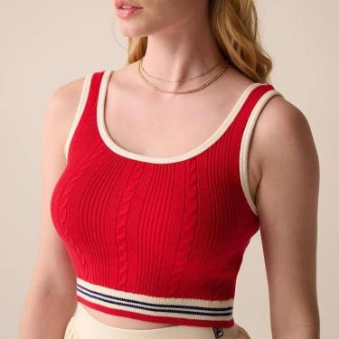 Imagem de Top Fila Uc Slim Knit Stripe Feminino-Feminino