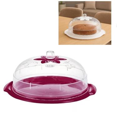 Imagem de Porta Bolo 5 Em 1 Com Tampa Cúpula E Suporte