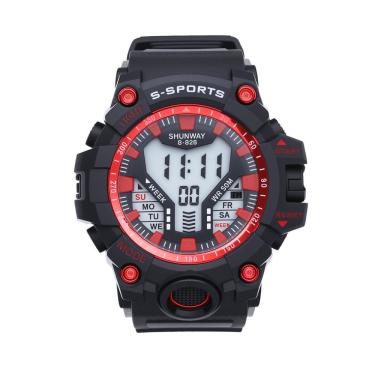 Imagem de Relógio Masculino Esportivo Digital Led Militar - Tudo Em Caixa