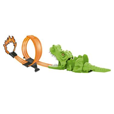 Imagem de Pista de Carrinhos Pista Dino Lançador C Looping com Carrinho e Dinossauro Infantil DM...