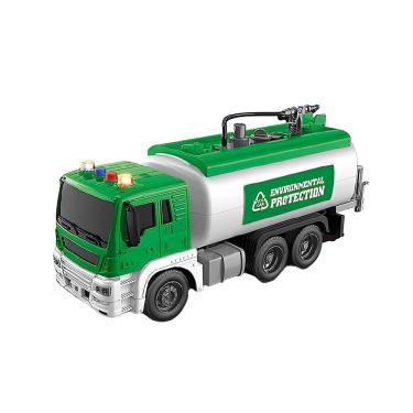 Imagem de Caminhão Proteção Ambiental De Fricção Com Luz E Som - Sanitation - Verde - 1:16 - 25cm - Yes Toys