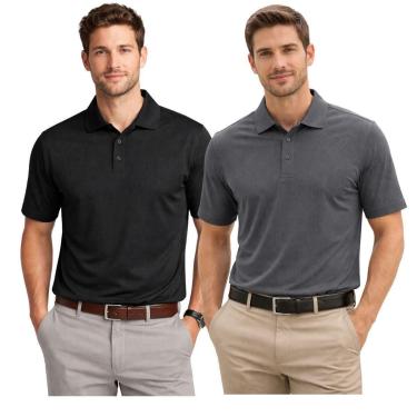 Imagem de Kit 2 Camisas Polo  Poliamida Premium-Masculino