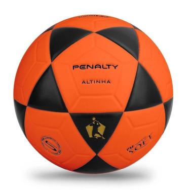 Imagem de Bola Futevôlei Penalty Altinha XXI - Laranja e Pr-Unissex