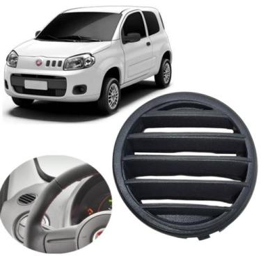 Imagem de Grade Difusor Ar Lateral Painel Fiat Uno Vivace 2011 2012 2013 2014 20