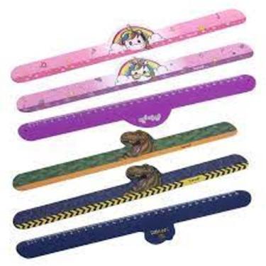 Imagem de Regua Mole Bracelete Raptors+magic Sortid - BRW, Azul