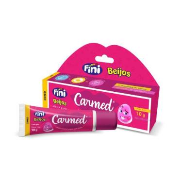 Imagem de Hidratante Labial Carmed Fini Beijos Efeito Gloss com Cor 10g