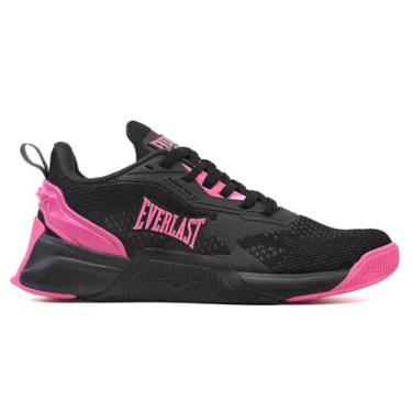 Imagem de Tênis Everlast Feminino Climber Pro 2.0 Treino Crossfit (Preto/Rosa, BR, Adulto, Numérico, 36)