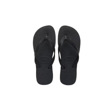 Imagem de Chinelo Clássico Top Havaianas 017758 Tamanho:40Cor:Preto, 40, Preto