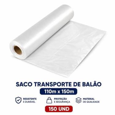 Imagem de Kit Saco Transporte de balão 110m x 150m 150 und - Sore Store