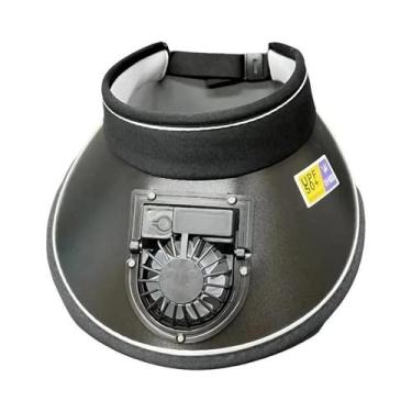 Imagem de Boné De Pesca Com Ventilador USB Recarregável, Respirável E Com Proteç
