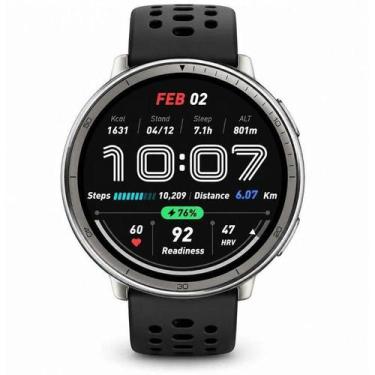 Imagem de Smartwatch_Amazfit_Active 2 Preto GPS, integrado Tela AMOLED