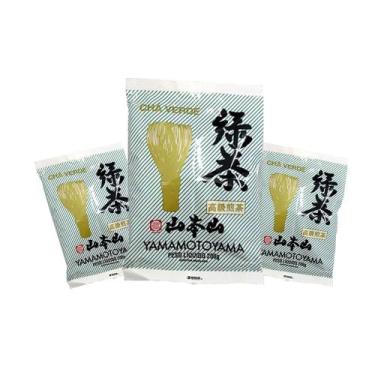 Imagem de Kit Chá Verde Tipo Japonês Sencha Yamamotoyama - 3 Unidades de 200g
