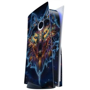 Imagem de Capa para console IT'S A SKIN PS5 Edição com disco Wolf Dreamcatcher