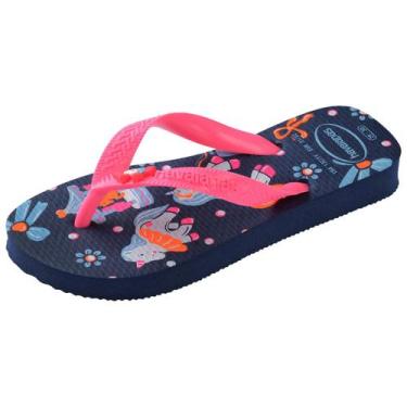 Imagem de Havaianas kids fantasy fc (marinho/rosa) -, 29/30