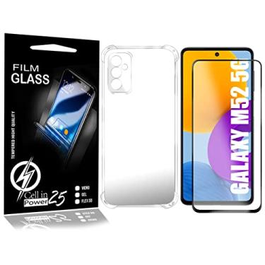 Imagem de Capinha + Película Full 3d NOVO compatível Galaxy M52 5G M526 - Cell In Power25
