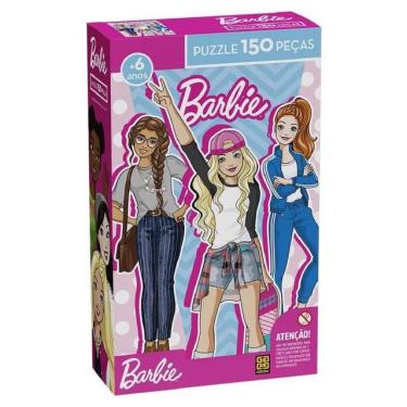 Imagem de Quebra Cabeça Barbie 150 Peças Grow