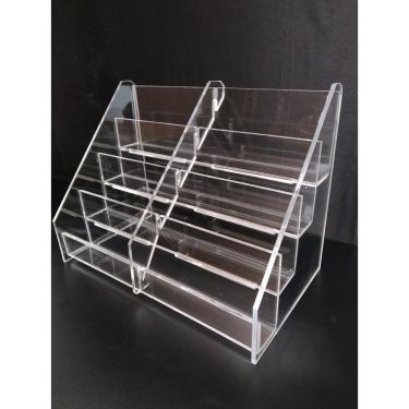 Imagem de Porta Cartão De Visita C/ 8 Divisórias Estilo Escadinha