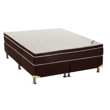 Imagem de Conjunto Box-ColchãoOrtobom Exclusive+Cama Queen 158