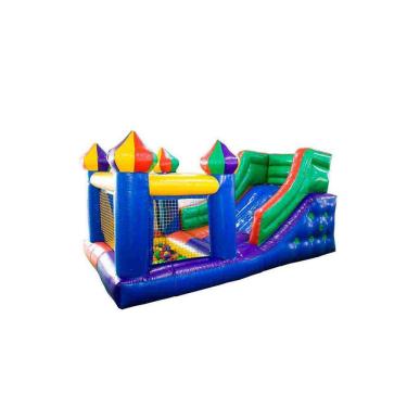 Imagem de Tobogã Inflável com Piscina de Bolinha Sem Motor