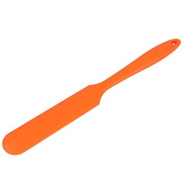 Imagem de Esp¨¢tula de Silicone,Esp¨¢tula de Creme de Bolo de 9,7 polegadas, Raspador de Massa Resistente ao Calor, Escova Flex¨ªvel, Ferramenta de Cozimento de Silicone(Orange), Esp¡§¡étula Raspador Silicone
