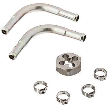 Imagem de S.U.R. and R Auto Parts SRR3890 Cotovelo de 90 graus, 9,5 mm (3/8"), prata