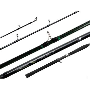 Imagem de Vara Carretilha Extra Pesada Shimano Trevala TVC-58XXH 1,74m 80-200 Lb Interiça