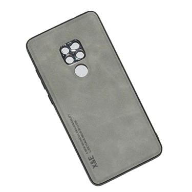 Imagem de Kepuch Silklike Capa para Huawei Mate 20 - Case Placa de Metal Embutida para Huawei Mate 20 - Cinza