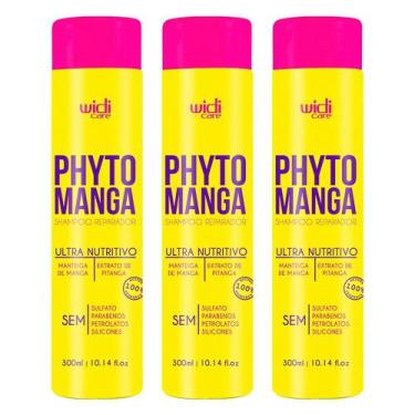 Imagem de Kit 3 Shampoos Nutritivo Phyto Manga Widi Care 300ml