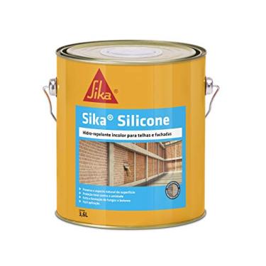Imagem de Sika - Sika Silicone transparente - Concreto e argamassa - Fácil Aplicação - gl 3,6L