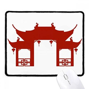 Imagem de Tapete de borracha para jogos com estampa de ilustração e contorno da cultura