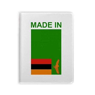 Imagem de Diário de capa macia Made In Zambia Country Love capa de goma