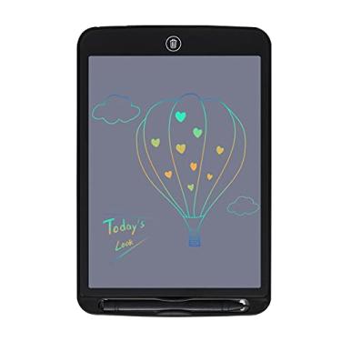 Imagem de Domary Tablet LCD de escrita de 10,5 polegadas Prancheta de desenho eletrônico digital apagável Tela colorida Apagamento de um clique com botão de bloqueio Presente para crianças Adultos Home Office School