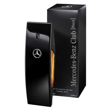 Imagem de Perfume Mercedes Benz Club Black Masculino 100ml Eau De Toilette Merce