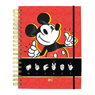 Imagem de Caderno Smart Mini em Libras com 80 Folhas Reposicionáveis e 10 Divisórias - Mickey