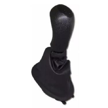 Imagem de Coifa Bola Manopla Cambio Sandero Logan 2007 A 2013 Preta