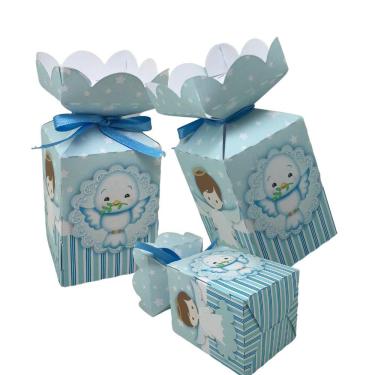 Imagem de 50 Caixinha Lembrancinha Batizado decoração