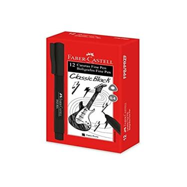 Imagem de Caneta com Ponta Porosa, Faber-Castell, FPB/PRZF, Multicor, pacote de 12