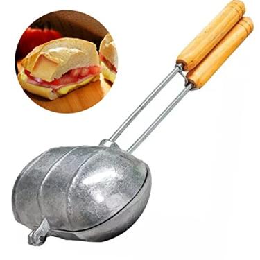 Imagem de Forma sanduicheira aluminio pão frances misto bauru p sanduiche caseiro