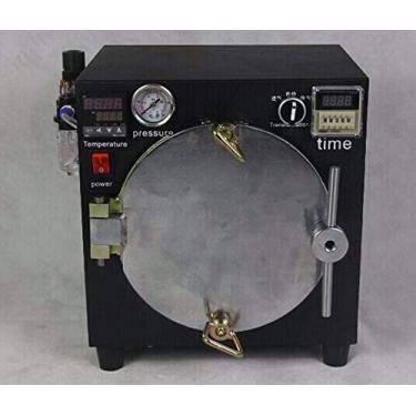 Imagem de GOWE Adesivo de autoclave de alta pressão OCA preto mini adesivo LCD removedor de bolhas para recondicionamento de vidro + compressor de ar