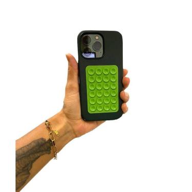 Imagem de Suporte Silicone Ventosa para Celular Universal - VERDE