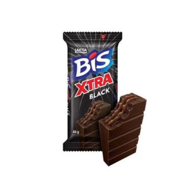 Imagem de Chocolate Xtra Black Bis 45G Com 3 Uni - Lacta