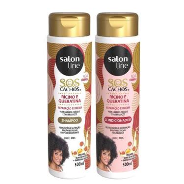 Imagem de Salon Line Sos Rícino E Queratina Shampoo + Condicionador